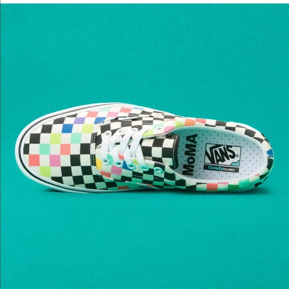 Vans X MoMA ComfyCush Era Skate Sneakers Men’s - Picture 4 of 11